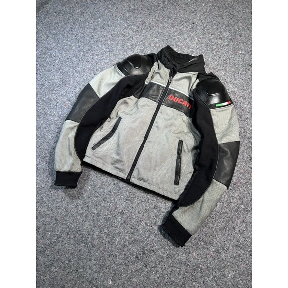 Vintage Y2K Ducati Dainese Leather Jacket M size - Picture 10 of 15